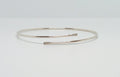 Sterling Silver Wrap Over Bangle