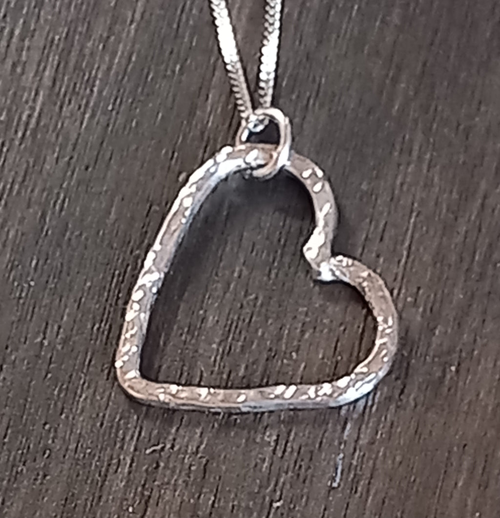 Open Heart Necklace