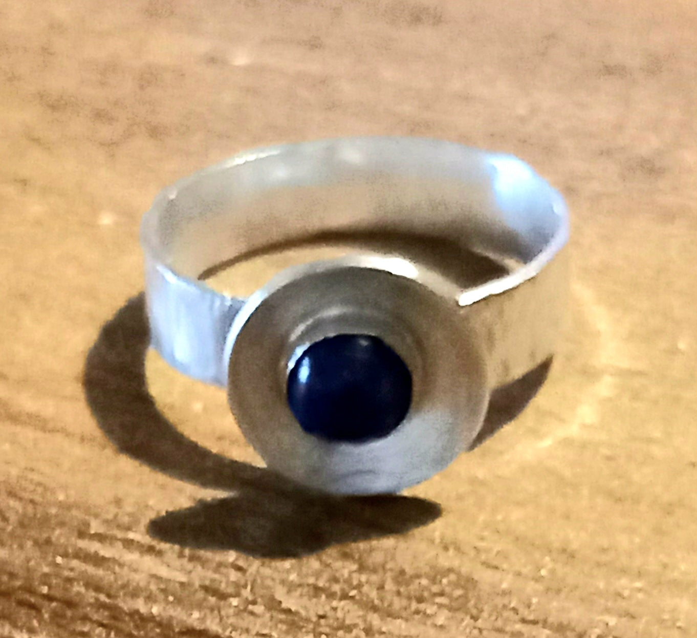Lapis Gemstone Statement Ring