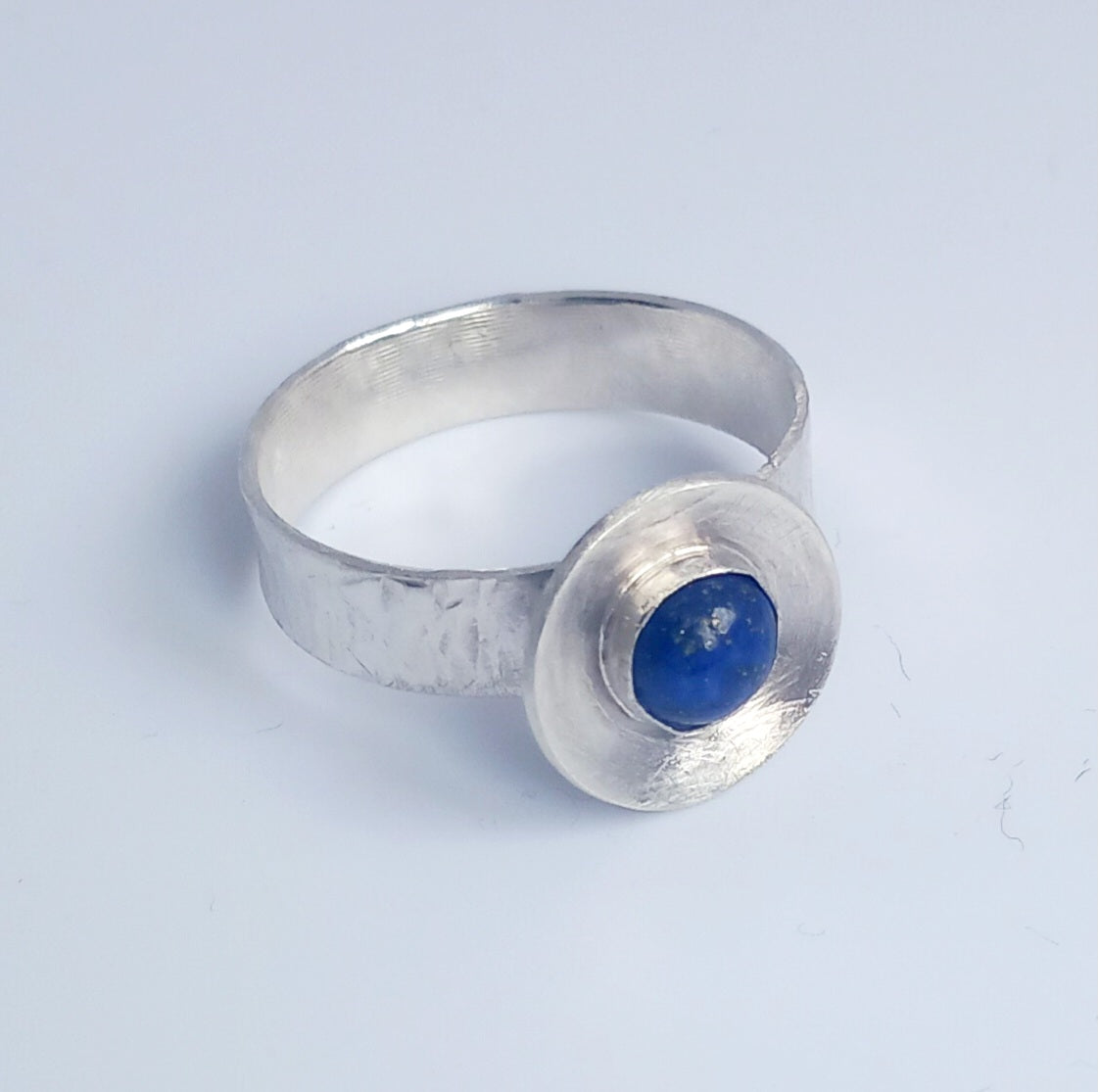 Lapis Gemstone Statement Ring