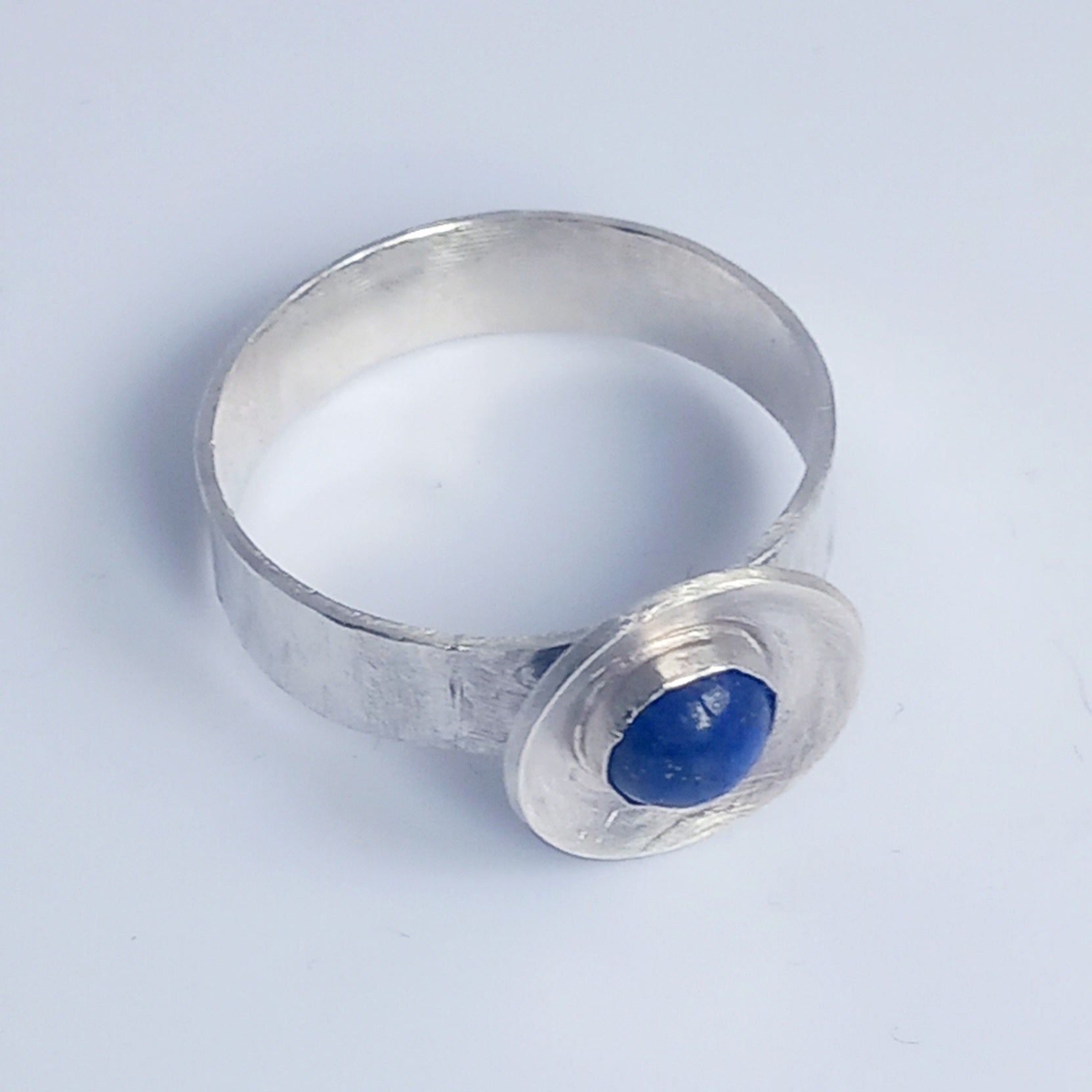 Lapis Gemstone Statement Ring
