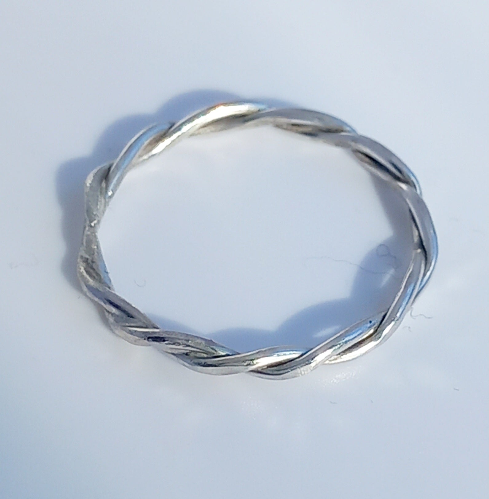 Sterling Silver Twisted Ring
