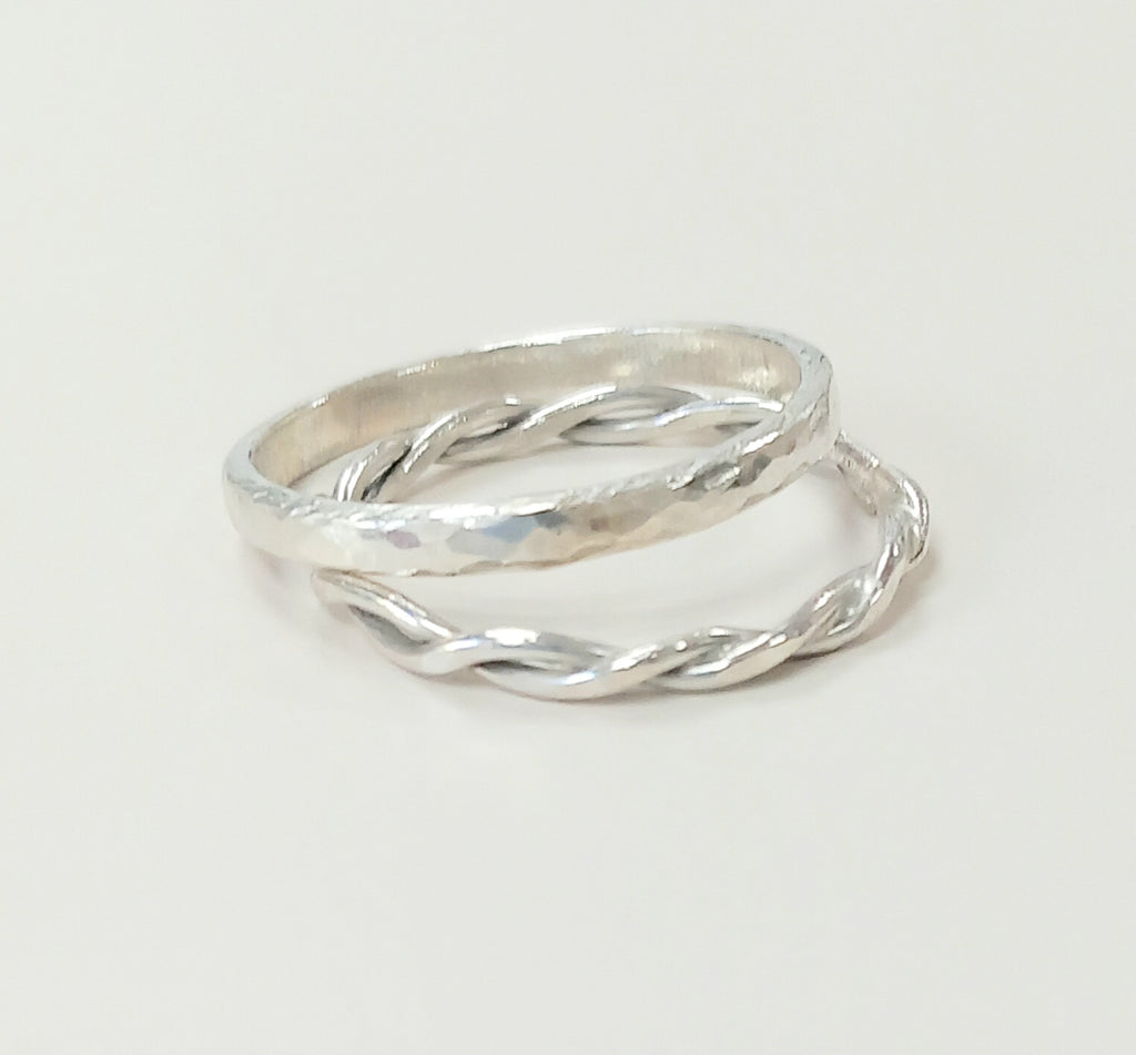 Sterling Silver Twisted Ring