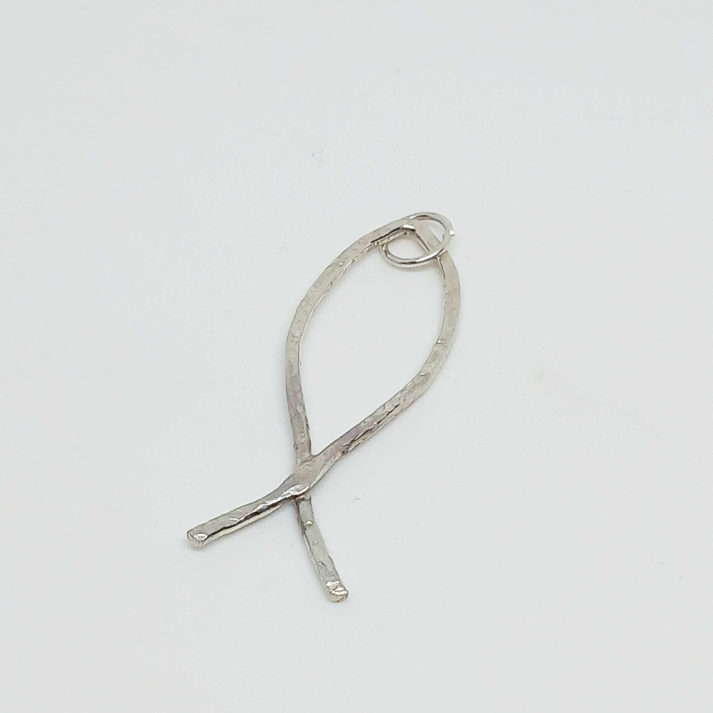 Handcrafted Silver Ichthys Necklace