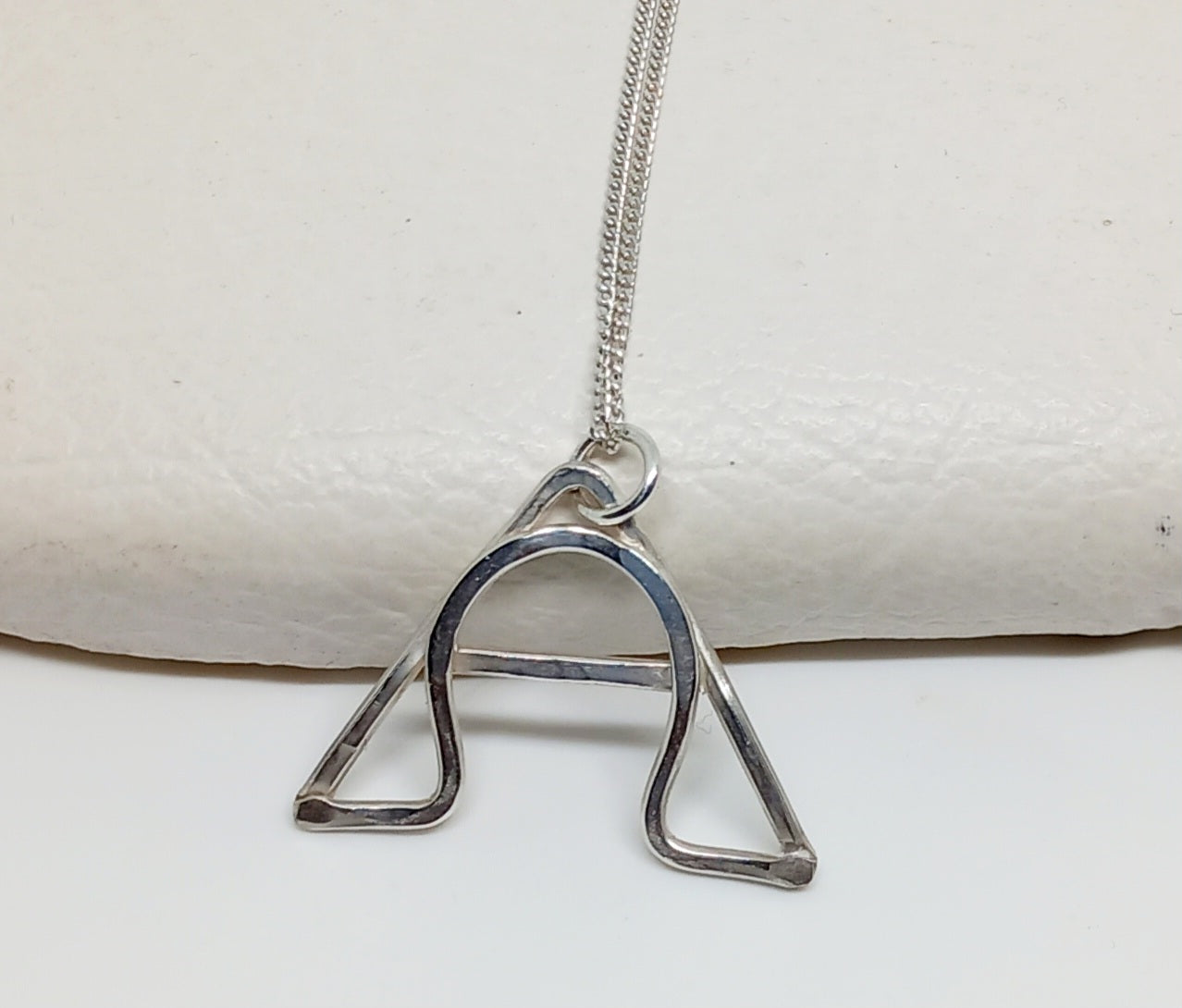 Sterling Silver Alpha & Omega Pendant