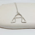 Sterling Silver Alpha & Omega Pendant