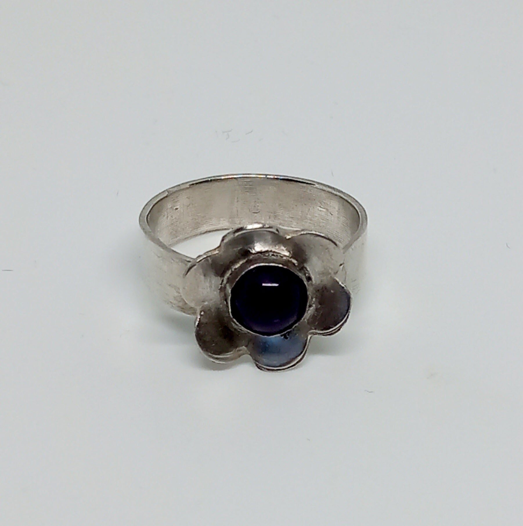 Gemstone Flower Ring