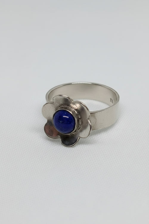 Gemstone Flower Ring