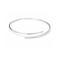 Sterling Silver Wrap Over Bangle