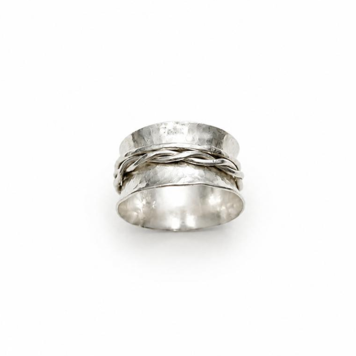 Sterling Silver Spinner Ring