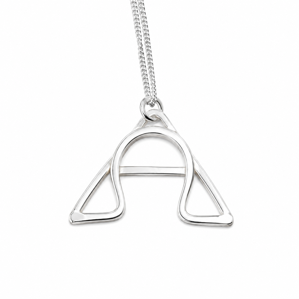 Sterling Silver Alpha & Omega Pendant