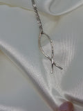 Handcrafted Silver Ichthys Necklace