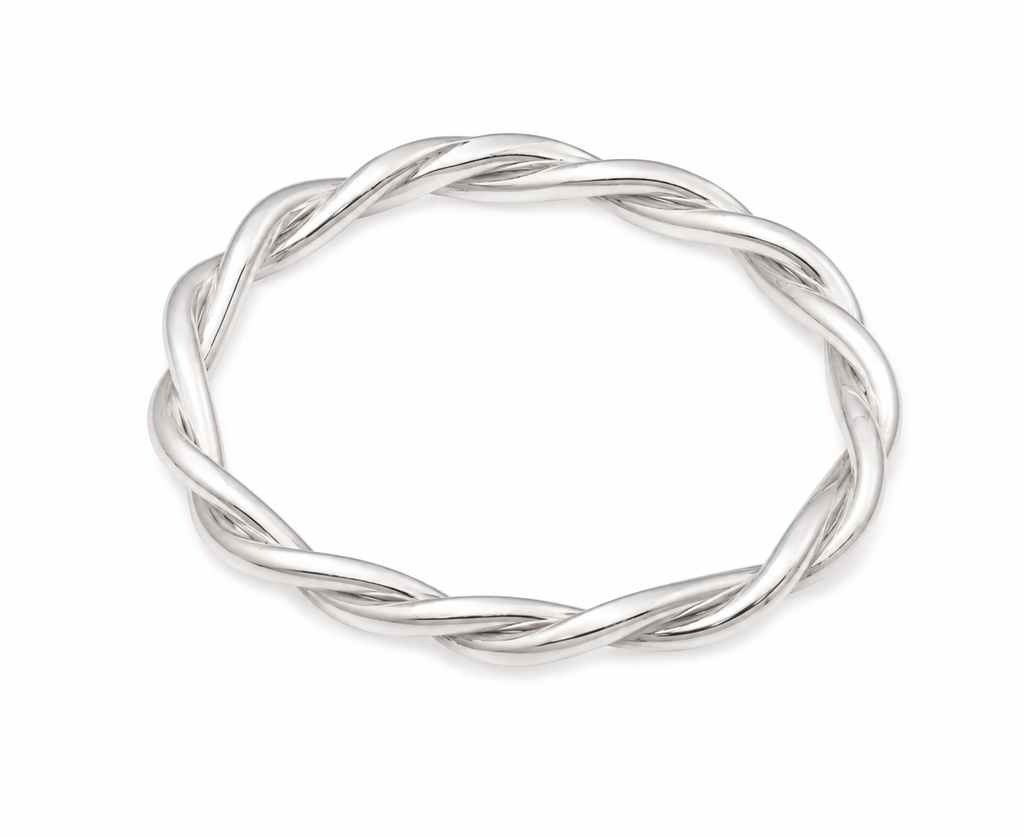 Sterling Silver Twisted Ring